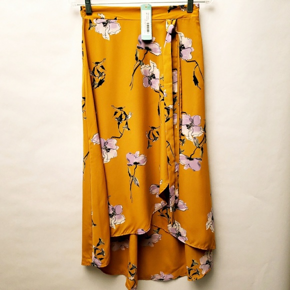 Le lis golda faux wrap skirt Clearance